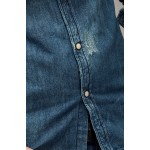 Minimalist Mercerized Cotton Polo with Metallic Detailing