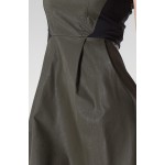 Modern Grace Square Neck Dress in Premium Textured Fa Modern Grace Square Neck Dress in Premium Textured Fa